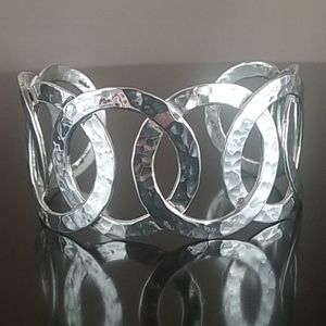 Sterling Silver Cuff Bracelet Taxco.925